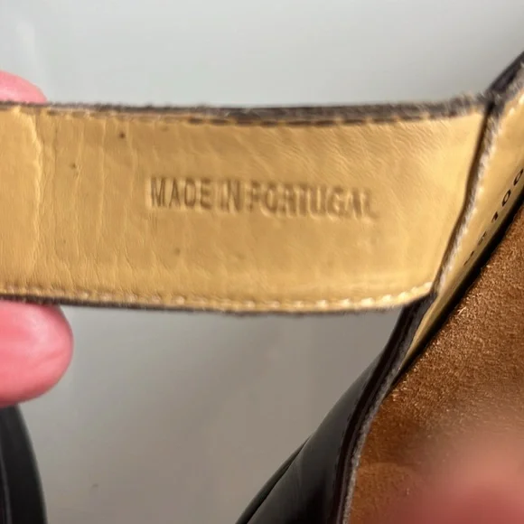 Footprints by Birkenstock Brown Leather Mary Jane Shoes - Picture 4 of 8